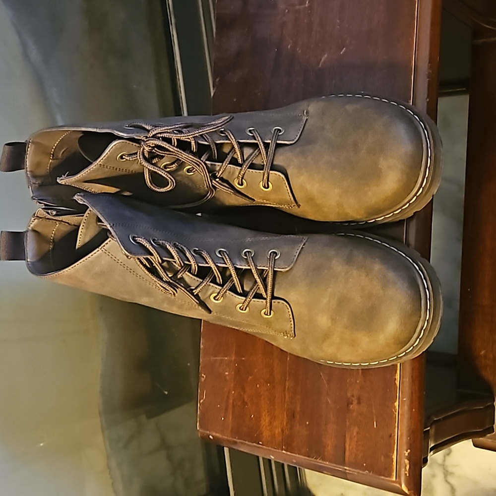 Torrid Brown Combat Boots